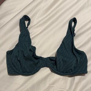 Abercrombie Green Bikini Top